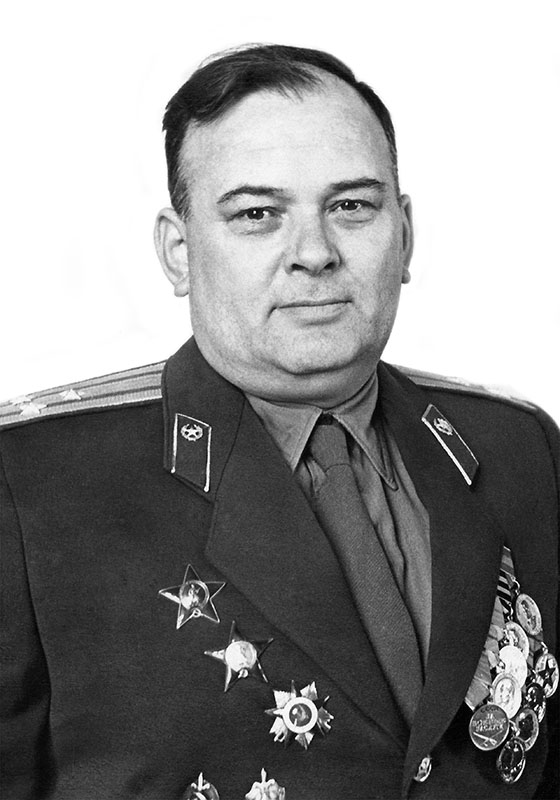 Полковник И. В. Авдзейко. Конец 1950-х гг.