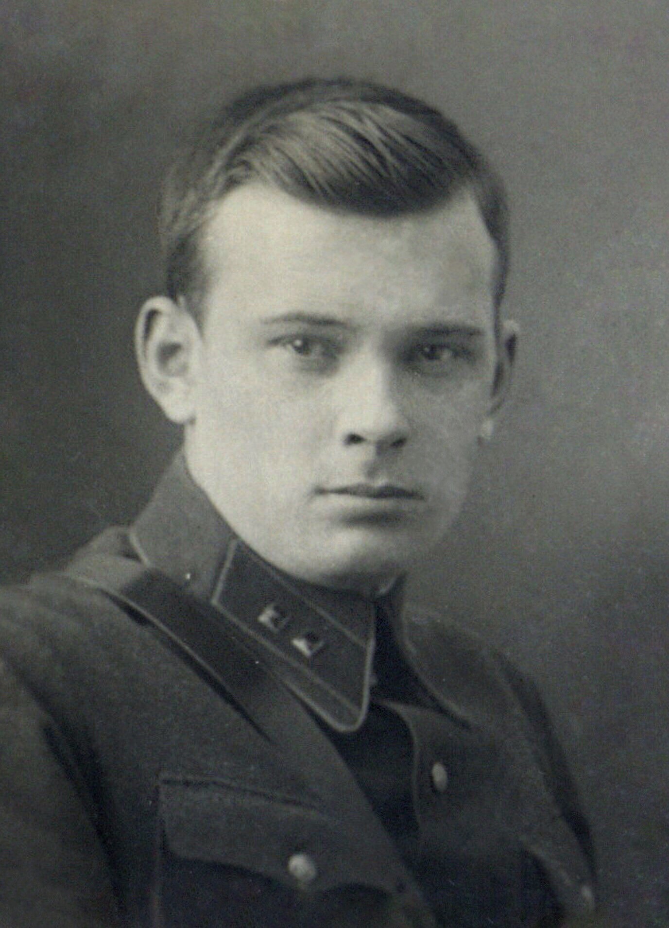 Сержант госбезопасности И. В. Авдзейко 1939 г.