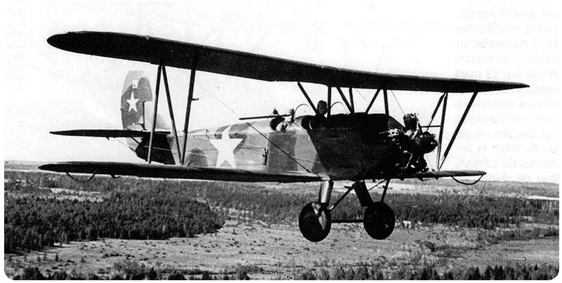 Самолет У-2 периода Великой Отечественной войны